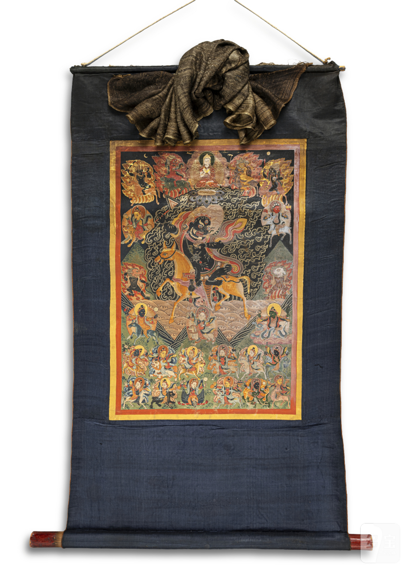 A THANGKA DEPCITING SHRI DEVI - 图2